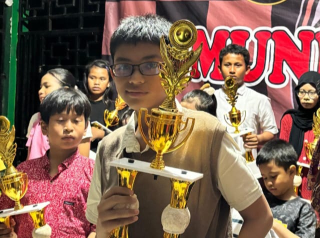 Rizky Mauliana Siswa MIN 1 Merangin Borong 3 Medali, Buktikan Kecerdasannya