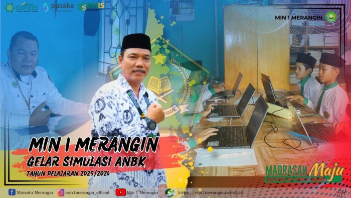 MIN 1 Merangin Gelar Simulasi ANBK