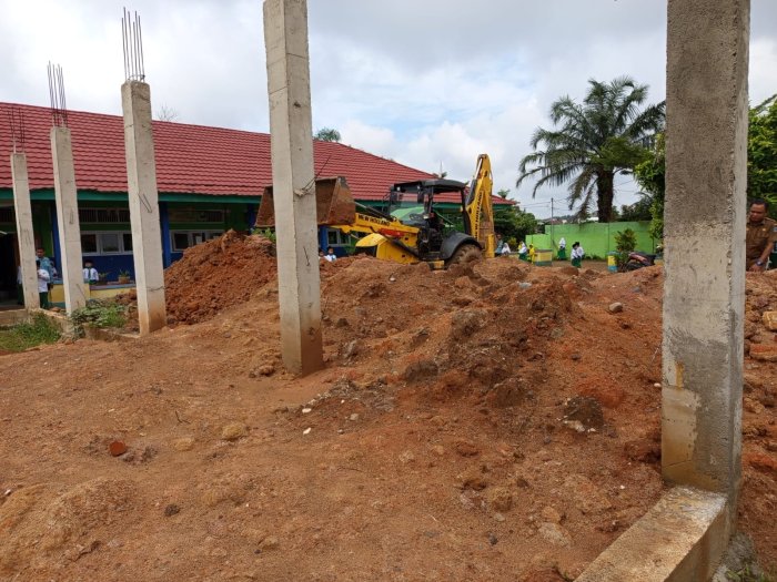 Pembangunan Musholla MIN 1 Merangin, Terus Dikebutkan