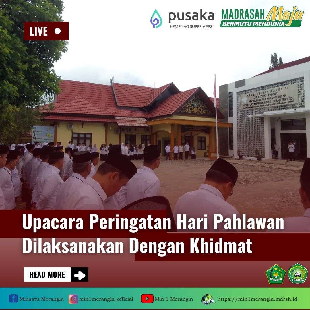 Upacara Peringatan Hari Pahlawan Dilaksanakan Dengan Khidmat