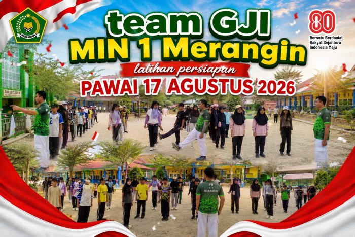 Team GJI MIN 1 Merangin Gaspol Latihan, Siap Tampil Maksimal di Pawai Agustusan 2026 Team GJI MIN 1 Merangin Gaspol Latihan, Siap Tampil Maksimal di Pawai Agustusan 2026