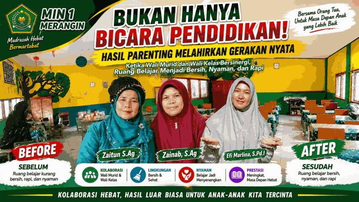 Bukan Hanya Bicara Pendidikan! Hasil Parenting Melahirkan Gerakan Nyata Bukan Hanya Bicara Pendidikan! Hasil Parenting Melahirkan Gerakan Nyata