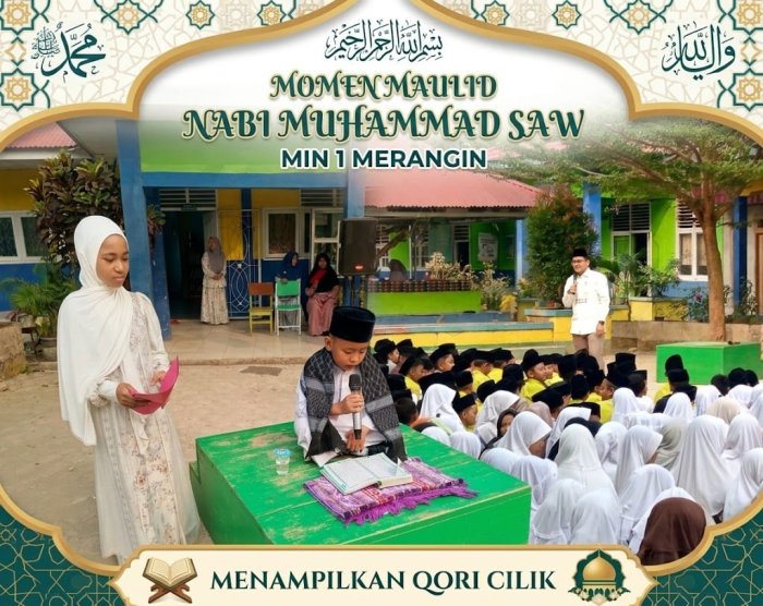Muhammad Haziq Al Faruq, Siswa kelas 3 MIN 1 Merangin Qori Cilik dengan suara Syahdu dan Merdu. Muhammad Haziq Al Faruq, Siswa kelas 3 MIN 1 Merangin Qori Cilik dengan suara Syahdu dan Merdu.
