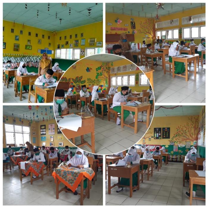 MIN 1 MERANGIN; HARI PERTAMA UM BERLANGSUNG AMAN & TERTIB