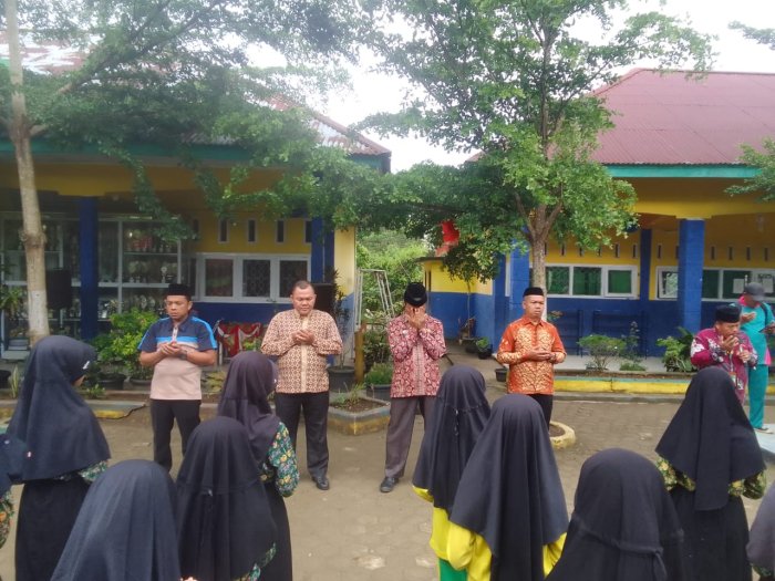 MIN 1 Merangin Doa Bersama untuk Kesuksesan Abid dan Sayna