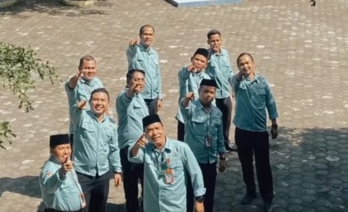 Kamad Minsamer bersama Tim 9 Ashabul Kahfi, Siap Mendaftar  Lomba HAB Kemenag