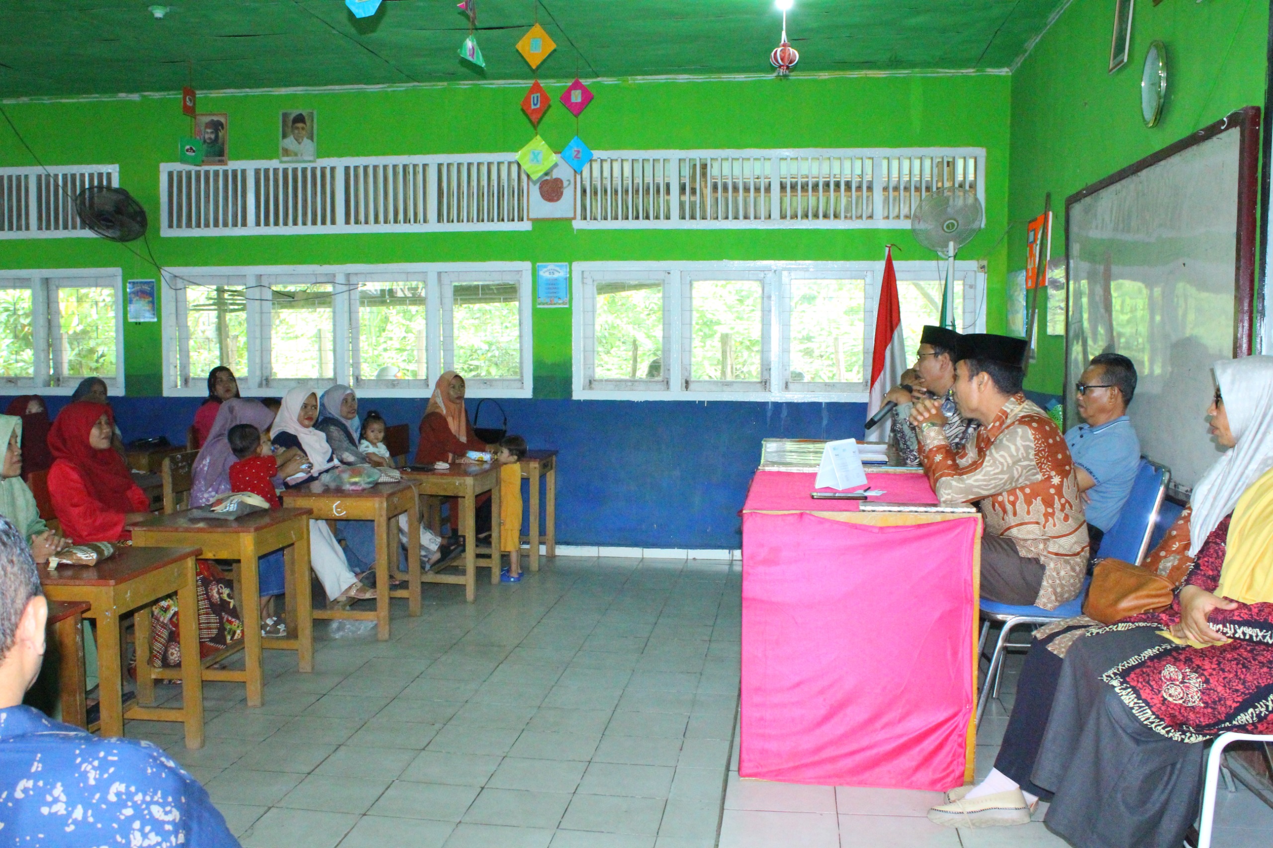MIN 1 MERANGIN UNDANG WALI SISWA KELAS 6 RAPAT PERSIAPAN PELEPASAN KELAS 6
