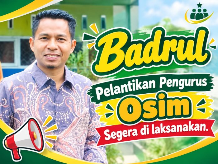 Pelantikan Pengurus OSIM MIN 1 Merangin Segera Digelar, Hasna Nabila dan Balqis Resmi Jadi Ketua & Wakil Ketua Pelantikan Pengurus OSIM MIN 1 Merangin Segera Digelar, Hasna Nabila dan Balqis Resmi Jadi Ketua & Wakil Ketua