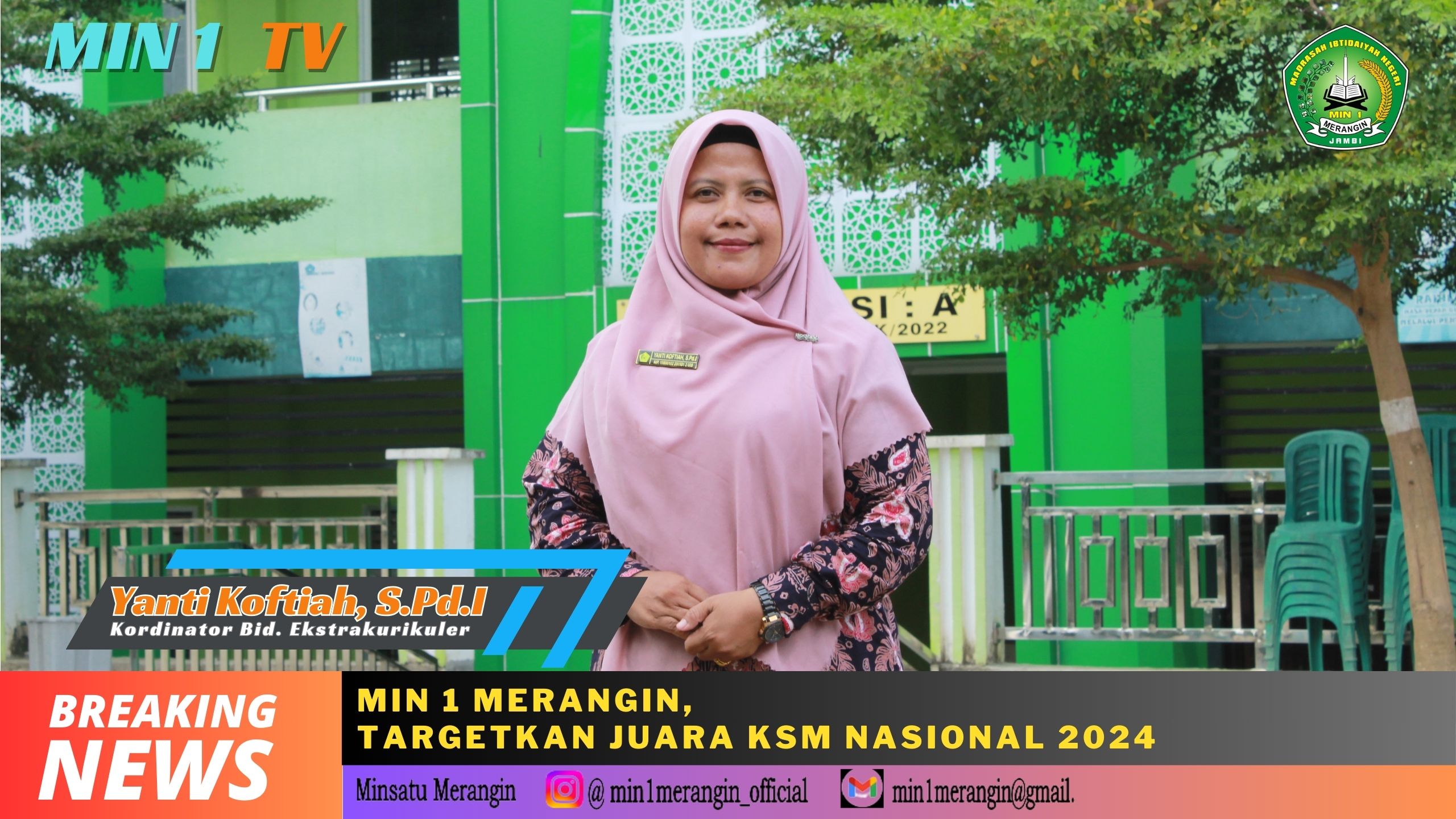 MIN 1 MERANGIN, TARGETKAN JUARA KSM NASIONAL 2024