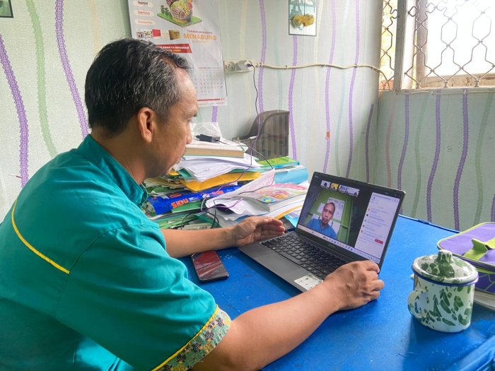 Korbid Humas, Ikuti Zoom Sosialisasi Juknis Komite No.3601 Tahun 2024