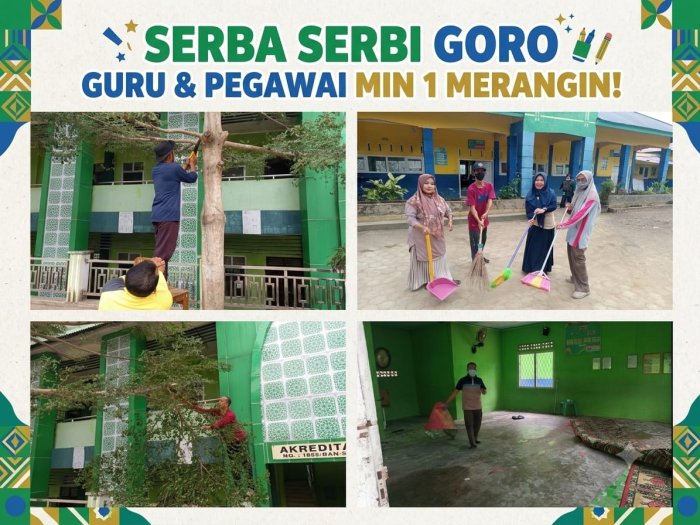 Serba serbi Gotong Royong Guru & Pegawai MIN 1 Merangin Serba serbi Gotong Royong Guru & Pegawai MIN 1 Merangin