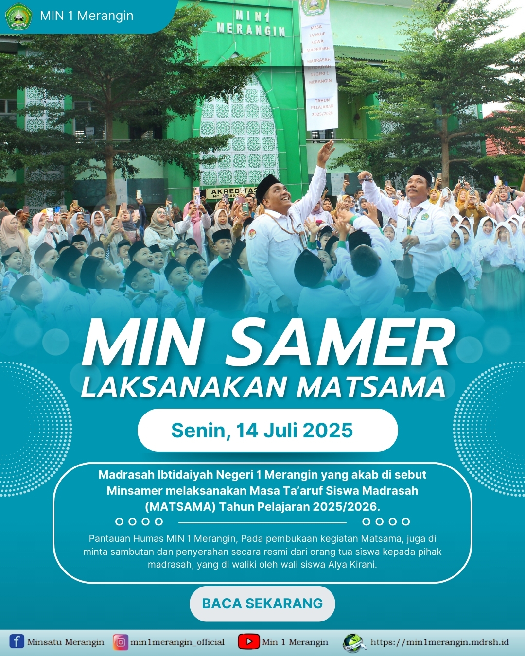 MIN SAMER, LAKSANAKAN MATSAMA