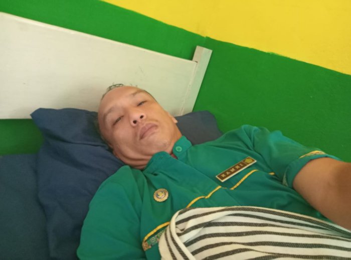 Korbid Humas MIN 1 Merangin, Butuh Istirahat di UKS Minsamer