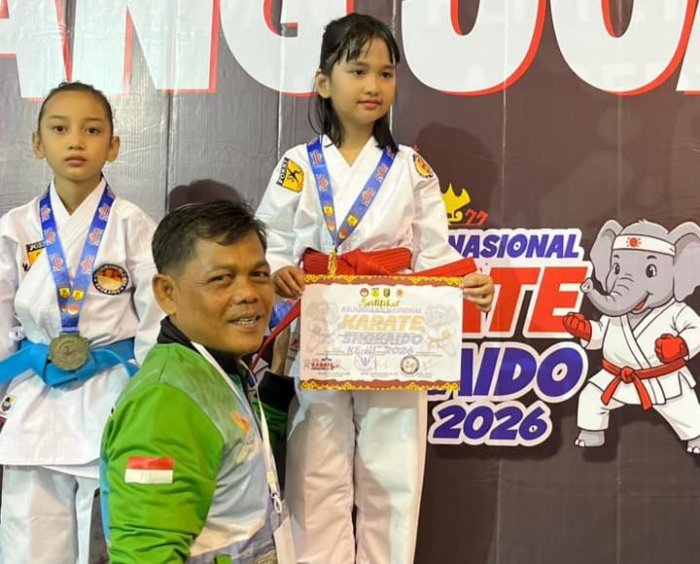Ratu Alifah Zulharman, Siswa MIN 1 Merangin Raih Medali Emas Kejuaraan Nasional Karate 2026