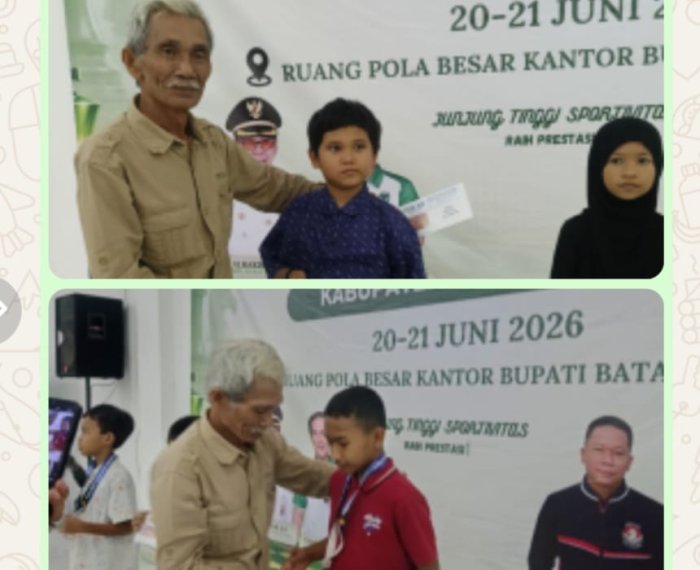 MIN 1 Merangin Kembali Raih Prestasi Catur Tingkat Provinsi. Haykal Alqodri Juara 1 dan Syathir Azfar Juara 4