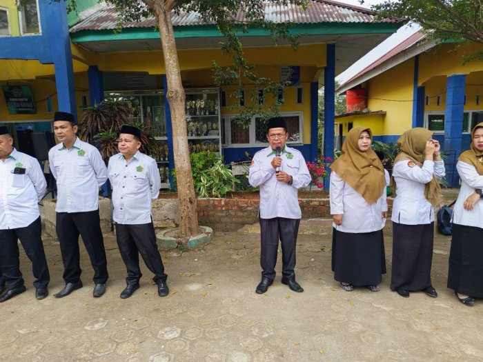 Semarak Matamuda 2026, Pengawas dan Kepsek MIN 1 Merangin Tekankan Kolaborasi dan Kedisiplinan
