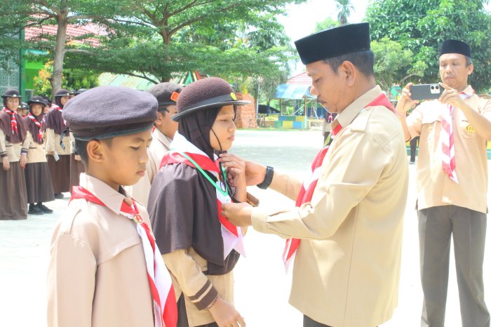 Persami MIN 1 Merangin, Menghidupkan Semagat Pramuka