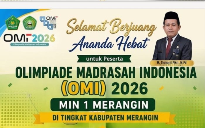 Tim OMI 2026 MIN 1 Merangin Siap Harumkan Nama Madrasah di Tingkat Kabupaten Tim OMI 2026 MIN 1 Merangin Siap Harumkan Nama Madrasah di Tingkat Kabupaten