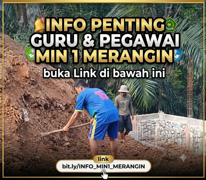 Info Penting : Bagi Guru dan Pegawai MIN 1 Merangin Info Penting : Bagi Guru dan Pegawai MIN 1 Merangin