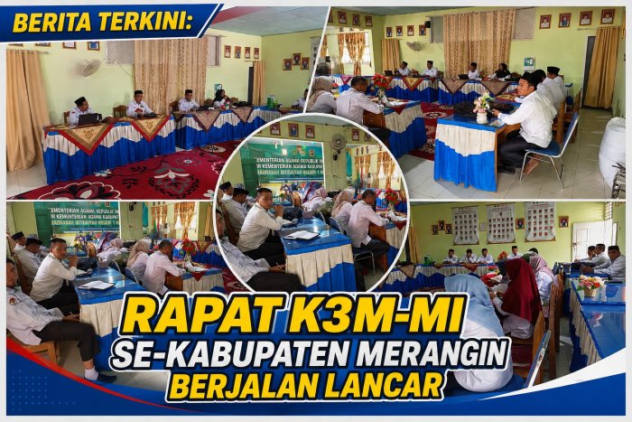 Rapat K3M-MI Se-Kabupaten Merangin Rumuskan 4 Agenda Besar Demi Kemajuan Madrasah Rapat K3M-MI Se-Kabupaten Merangin Rumuskan 4 Agenda Besar Demi Kemajuan Madrasah
