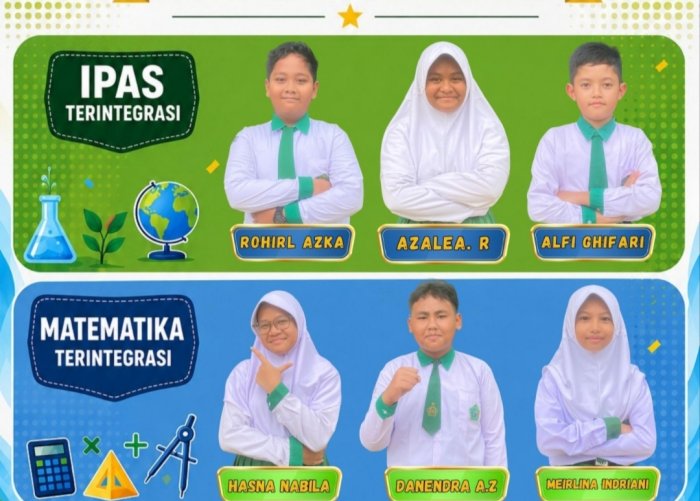 Kepala Madrasah  Ajak  Doakan 6 Siswa Peserta OMI Utusan MIN 1 Merangin Tahun 2026