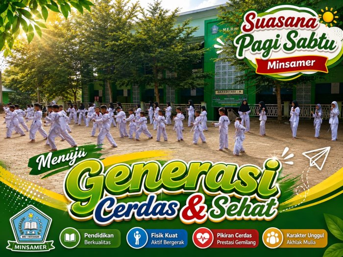 Latihan Taekwondo MIN 1 Merangin Rutin Digelar Tiap Sabtu Pagi, Cetak Generasi Disiplin dan Berprestasi Latihan Taekwondo MIN 1 Merangin Rutin Digelar Tiap Sabtu Pagi, Cetak Generasi Disiplin dan Berprestasi