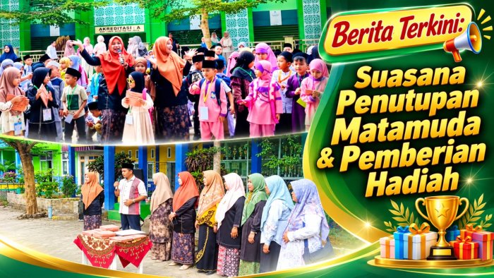Penutupan MATAMUDA MIN 1 Merangin 2026 Ditutup dengan Pemberian Hadiah Lomba Pentas Seni Penutupan MATAMUDA MIN 1 Merangin 2026 Ditutup dengan Pemberian Hadiah Lomba Pentas Seni