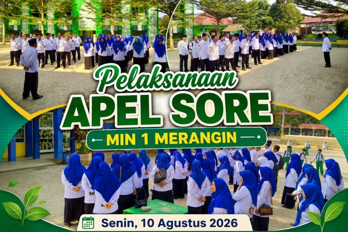Tingkatkan Disiplin dan Semangat Kerja, MIN 1 Merangin Rutin Gelar Apel Sore Tingkatkan Disiplin dan Semangat Kerja, MIN 1 Merangin Rutin Gelar Apel Sore