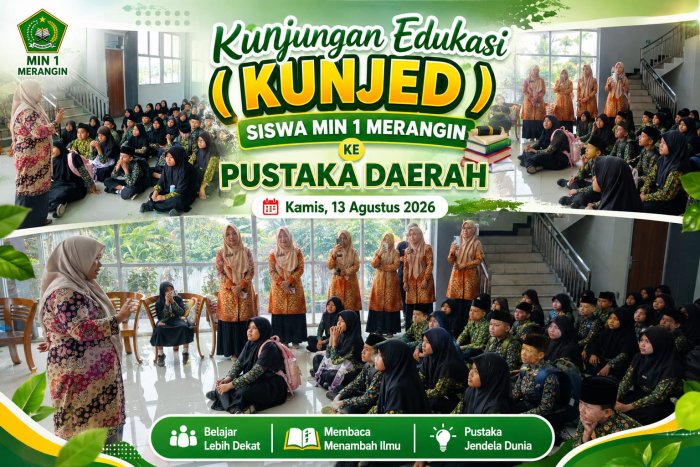 Tumbuhkan Minat Baca, Siswa MIN 1 Merangin Gelar Kunjungan Edukasi ke Pustaka Daerah Tumbuhkan Minat Baca, Siswa MIN 1 Merangin Gelar Kunjungan Edukasi ke Pustaka Daerah