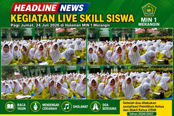 Kegiatan Live Skill Siswa MIN 1 Merangin Kegiatan Live Skill Siswa MIN 1 Merangin