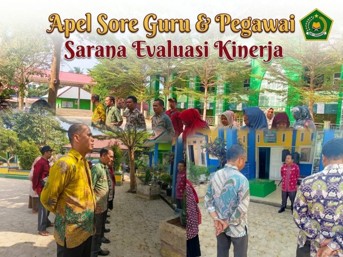 Apel Sore Sarana Evaluasi Kinerja Guru & Pegawai MIN 1 Merangin, Menuju Madrasah Berprestasi. Apel Sore Sarana Evaluasi Kinerja Guru & Pegawai MIN 1 Merangin, Menuju Madrasah Berprestasi.