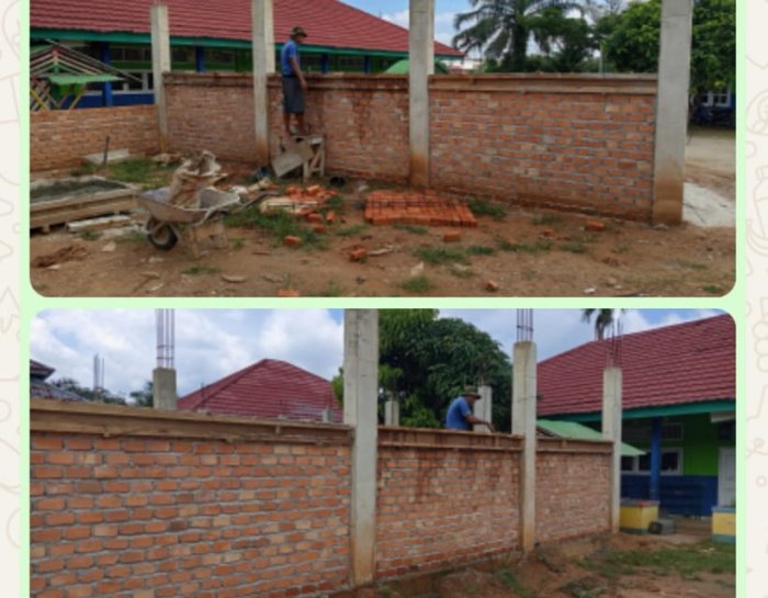 Progres Pembangunan Musholla MIN 1 Merangin Makin Agresif