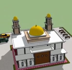 MINSAMER AKAN BANGUN MUSHOLLA MEGAH