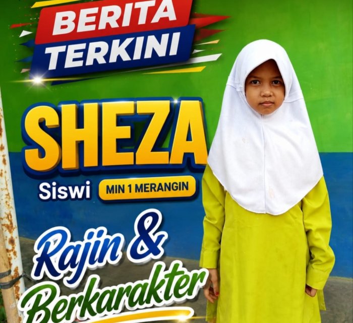 Sheza Almahira Siswi Kelas Dua MIN 1 Merangin, Rajin, Santun & Berkarakter di Usia dini Sheza Almahira Siswi Kelas Dua MIN 1 Merangin, Rajin, Santun & Berkarakter di Usia dini