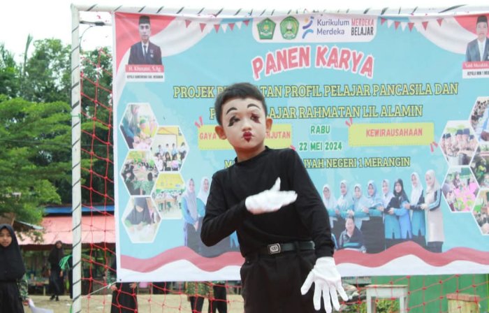 Achiko Siswa Minsamer Yang Pandai Bermain Peran.