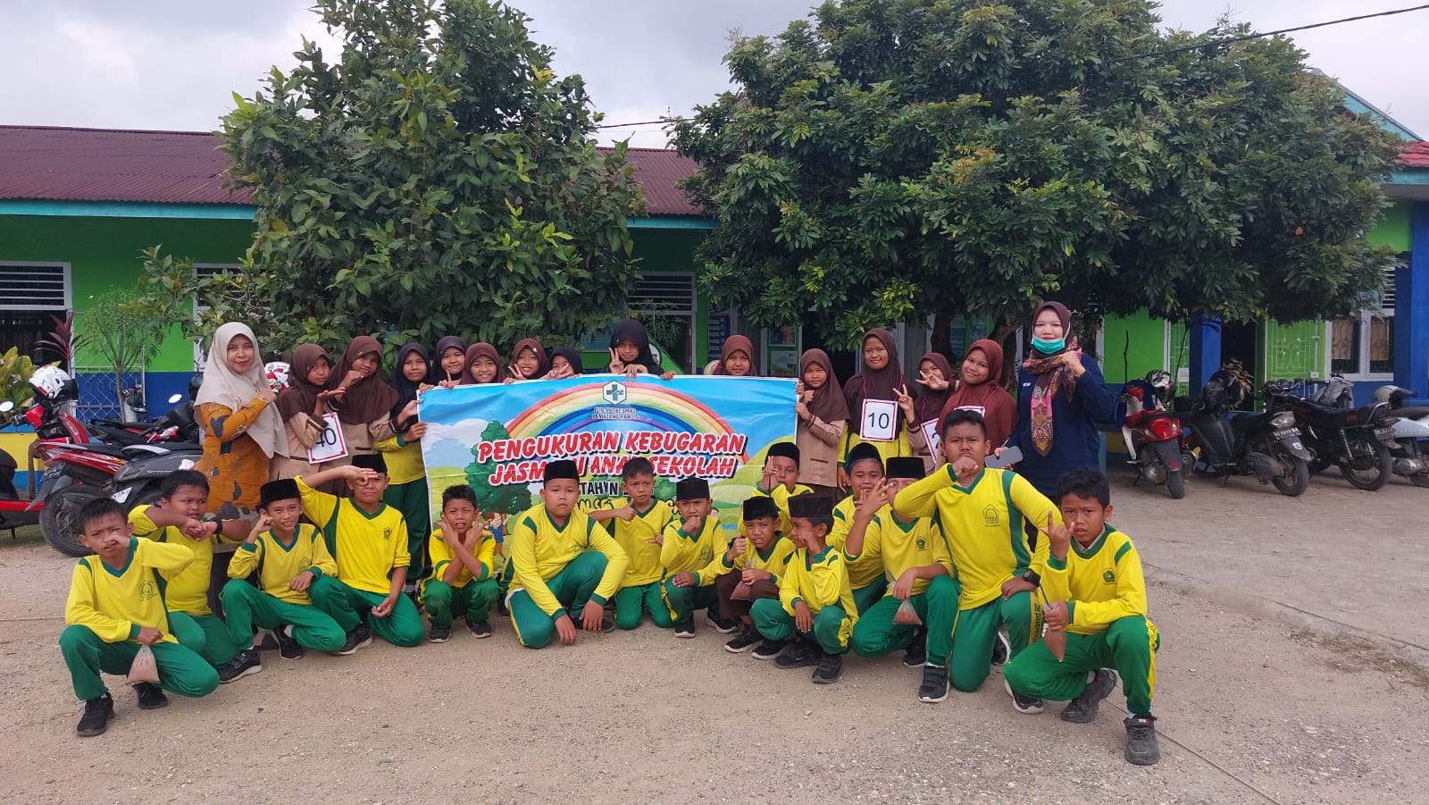 SENAM RUTIN PAGI RABU, SISWA MIN 1 MERANGIN SANGAT BERSEMANGAT