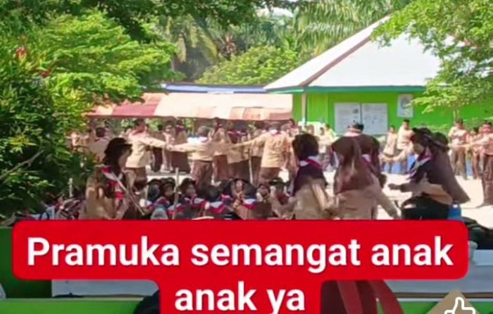 Mahasiswa PPL Universitas Merangin, Pandu Siswa Minsamer Latihan Pramuka