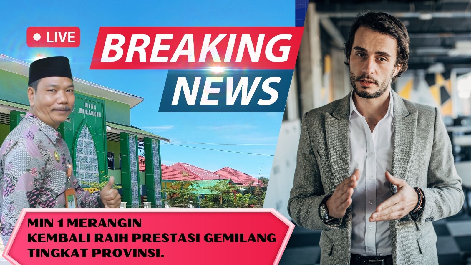 MIN 1 MERANGIN KEMBALI RAIH PRESTASI GEMILANG DI TINGKAT PROVINSI.