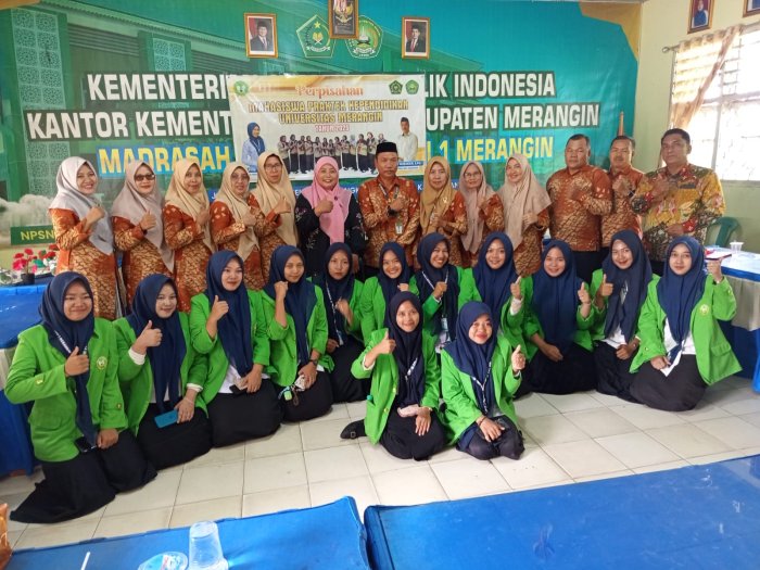 Mahasiswa PPL Universitas Merangin Adakan Acara Perpisahan dengan MIN 1 Merangin