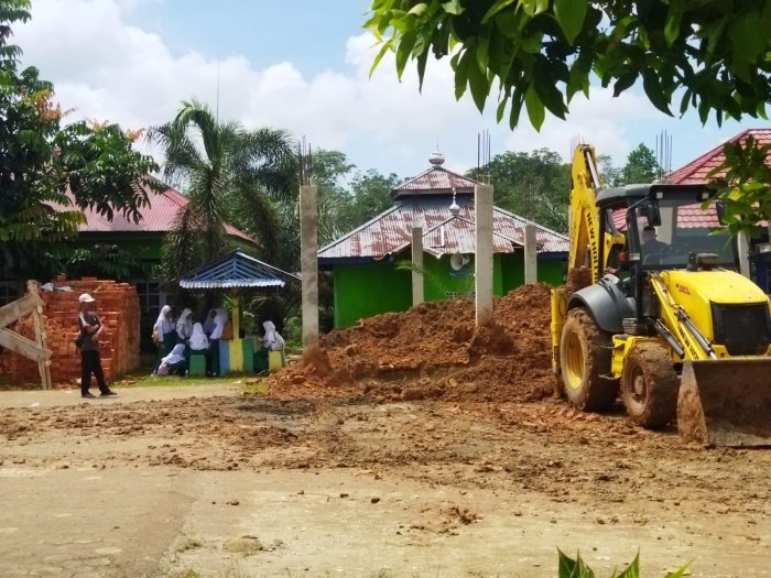 Pembangunan Musholla MIN 1 Merangin, Memasuki Tahap Penimbunan Pondasi