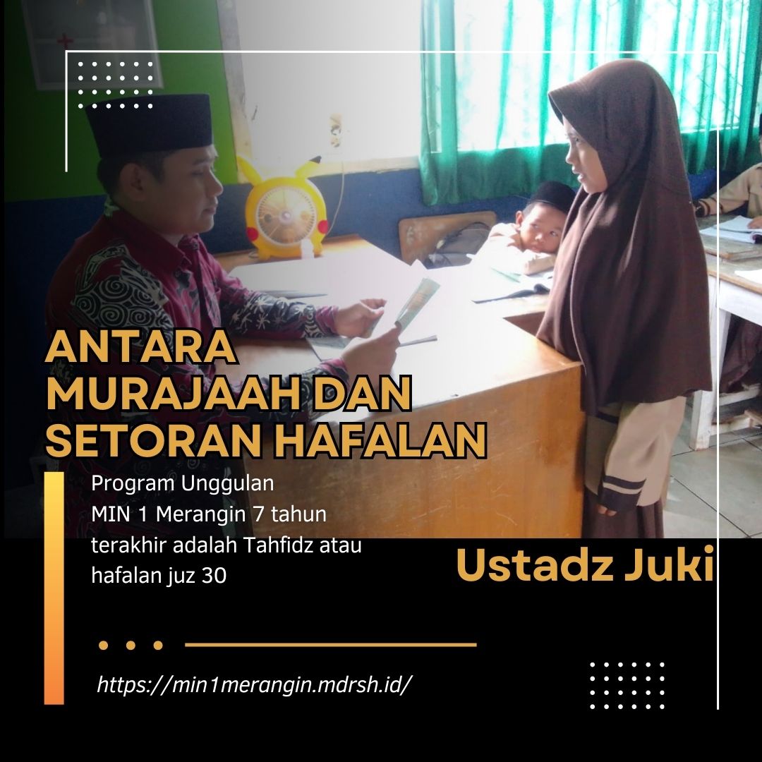 USTADZ ZUKI... ANTARA MURAJAAH DAN SETORAN HAFALAN