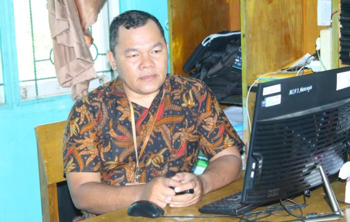 Ujang Mukhlis, Guru Minsamer Ikuti Pelatihan MOOC Kemenag