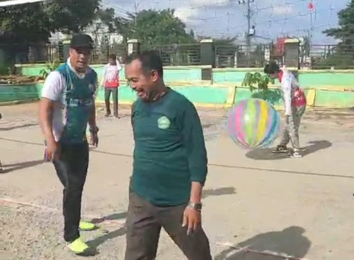 Tim Voli Ball Ceria MIN 1 Merangin Raih Juara Dua