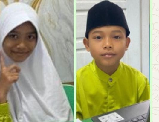 Sayna & Abid Siswa Minsamer Lolos ke OMI Tingkat Provinsi.