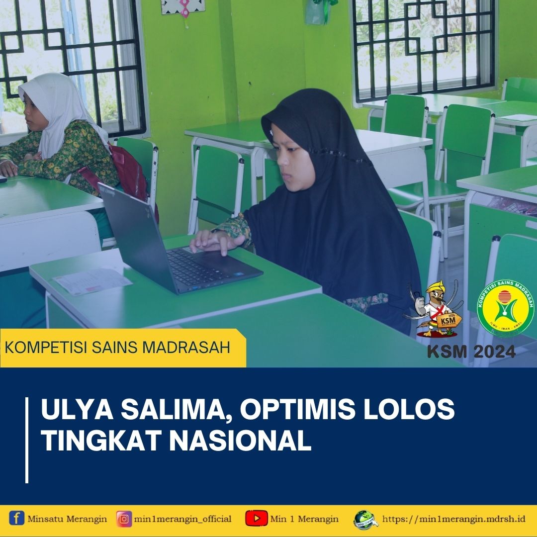 ULYA SALIMA, OPTIMIS LOLOS TINGKAT NASIONAL