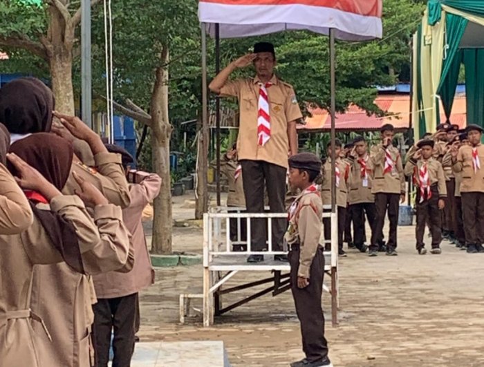 Irman, Koordinator Humas MIN 1 Merangin, Resmi Tutup Persami Minsamer.