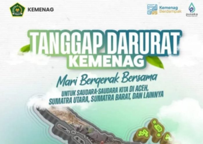 Donasi Bencana Aceh, Sumut & Sumbar, MIN 1 Merangin Sudah Terkumpul Mendekati Lima Juta Rupiah