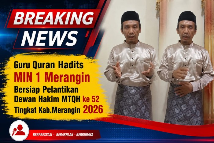 Guru Quran Hadits MIN 1 Merangin Bersiap Dilantik Sebagai Dewan Hakim MTQH ke-52 Tingkat Kabupaten Merangin 2026 Guru Quran Hadits MIN 1 Merangin Bersiap Dilantik Sebagai Dewan Hakim MTQH ke-52 Tingkat Kabupaten Merangin 2026