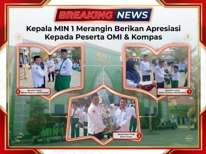 Kepala MIN 1 Merangin Berikan Apresiasi Kepada Peserta OMI & Kompas Kepala MIN 1 Merangin Berikan Apresiasi Kepada Peserta OMI & Kompas