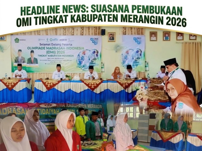 Pembukaan OMI Tingkat Kabupaten Merangin 2026 Resmi digelar di MIN 1 Merangin Pembukaan OMI Tingkat Kabupaten Merangin 2026 Resmi digelar di MIN 1 Merangin